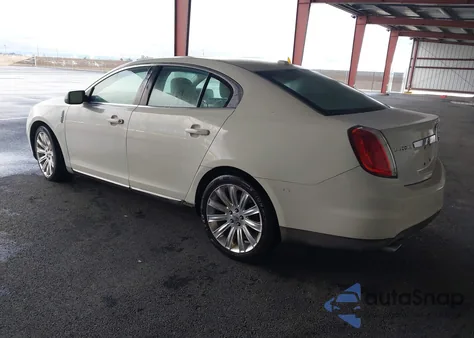 2009 Lincoln Mks z USA, uszkodzony, nr VIN 1LNHM93R79G613187